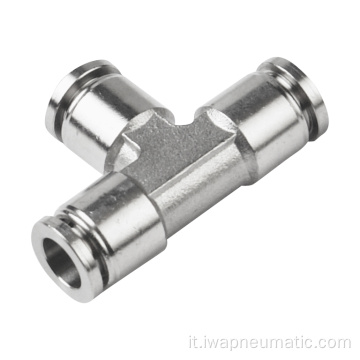 acciaio inossidabile 316L T -raccordo pneumatico Tee Uinon